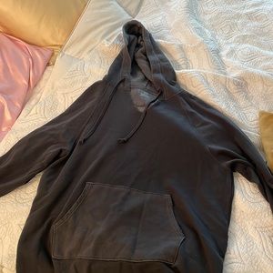 aerie oversized gray sweatshirt